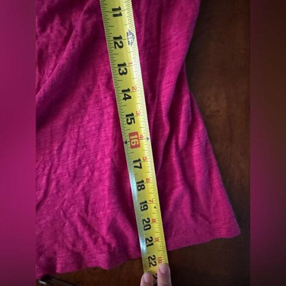 Knox Rose Smocked Bishop Top Women's Magenta NWT Size Medium - Picture 7 of 8